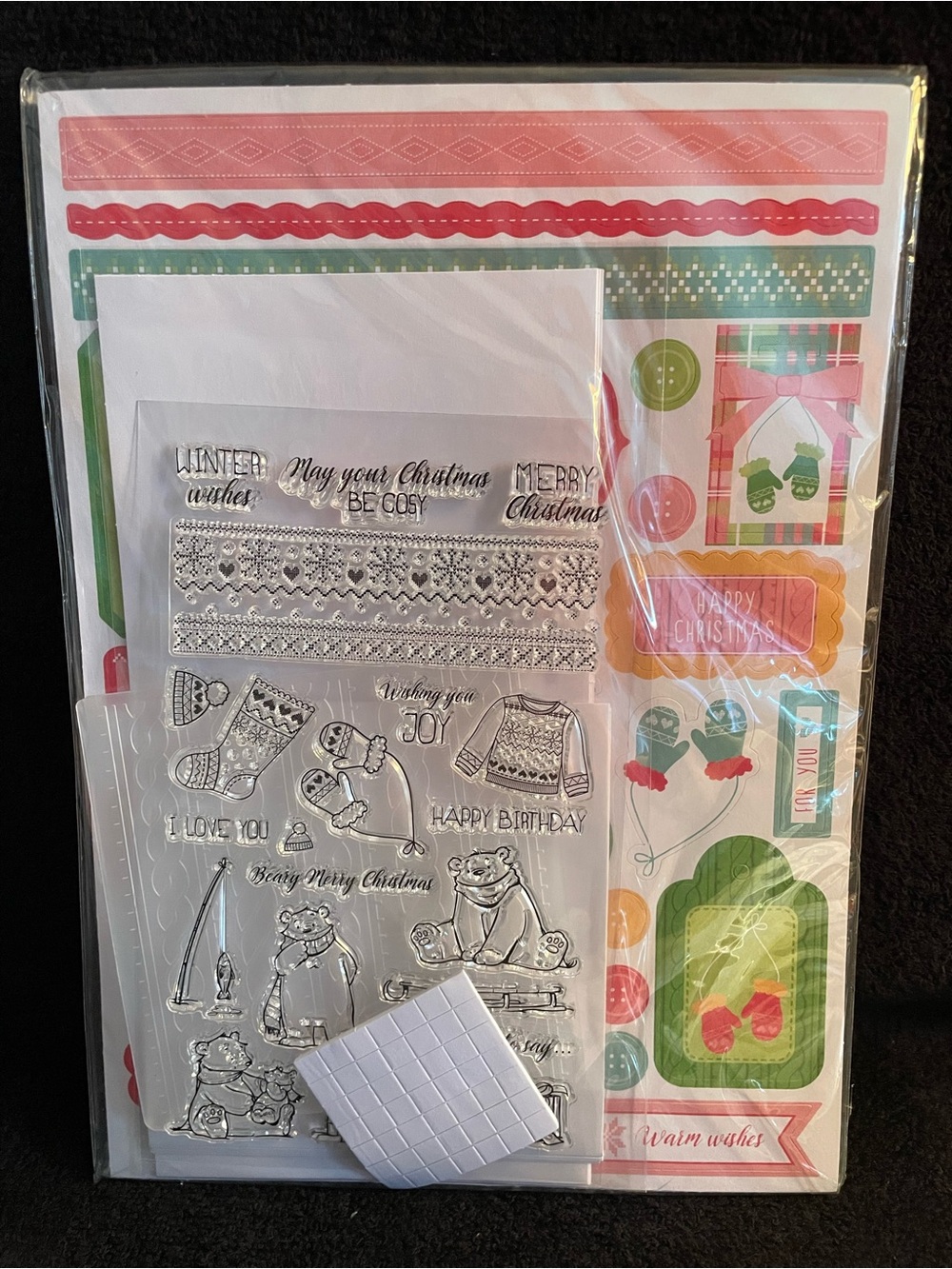 New Christmas Stamp and Die Sets Bundle of 3 - Picture 3 of 6